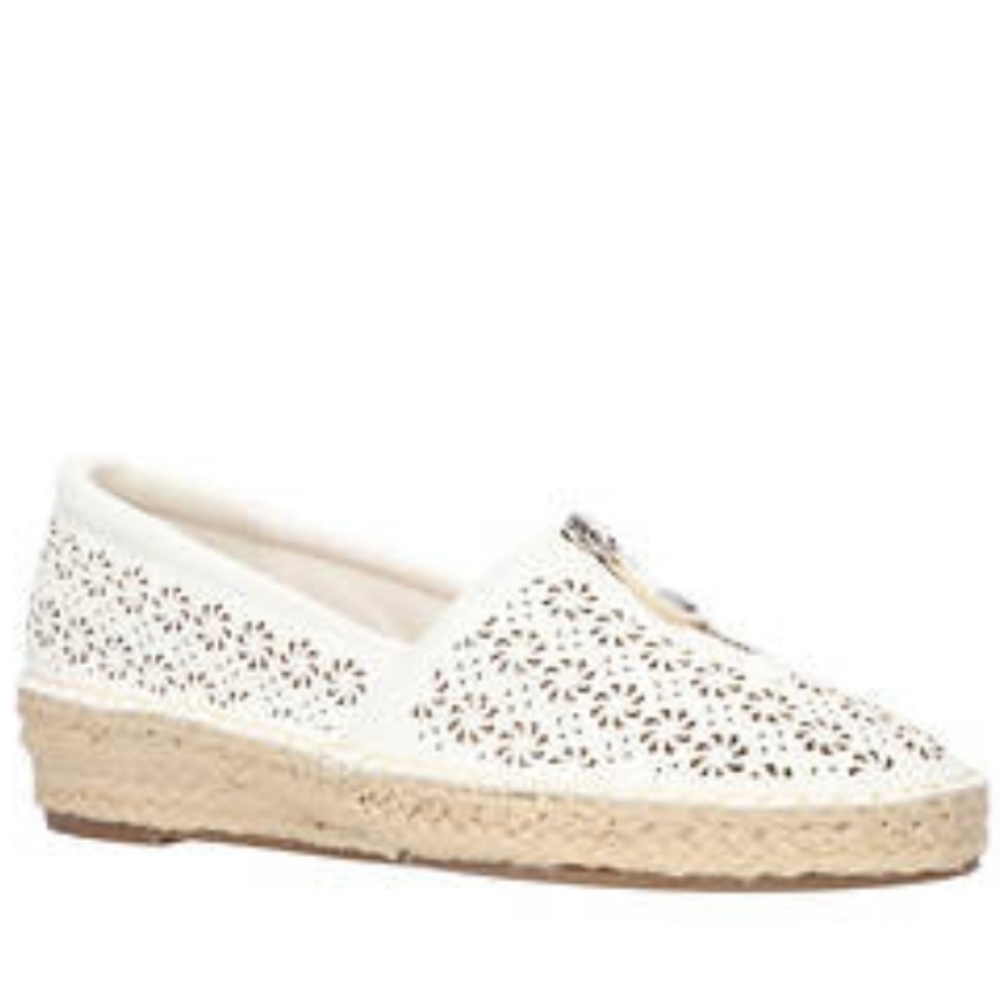Easy Street Zenon Oxford White 8 - Picture 1 of 9